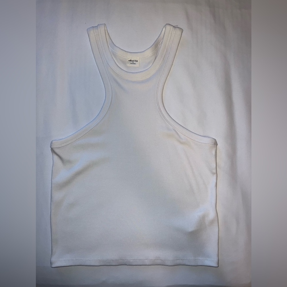 Aritzia Wilfred Ribbed Racerback Tank - NEVER WORN